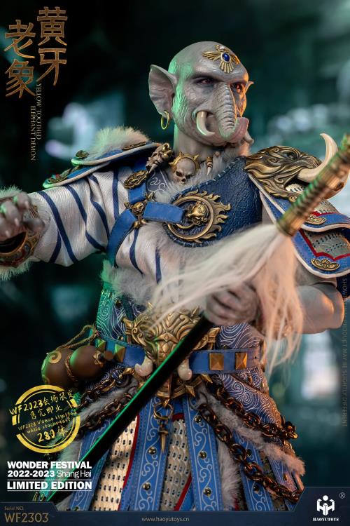 Chinese Myth Series Yellow Tusk Elephant Demon 1/6 Scale Exclusive Figure Gallery Image 9