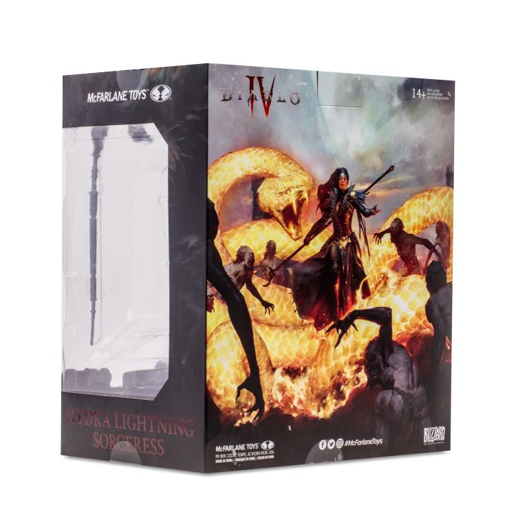 Diablo IV Hydra Lightning Sorceress 1/12 Scale Figure Gallery Image 13