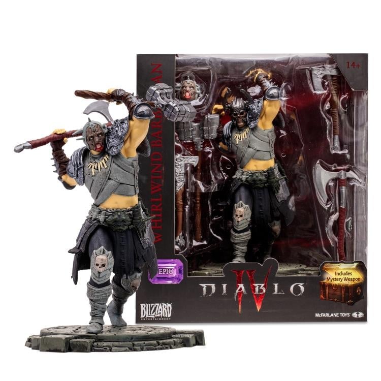 Diablo IV Whirlwind Barbarian (Epic) 1/12 Scale Figure Gallery Image 11