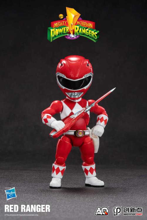 Mighty Morphin Power Rangers Action Q Red Ranger Figure Gallery Image 9