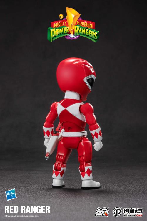 Mighty Morphin Power Rangers Action Q Red Ranger Figure Gallery Image 11