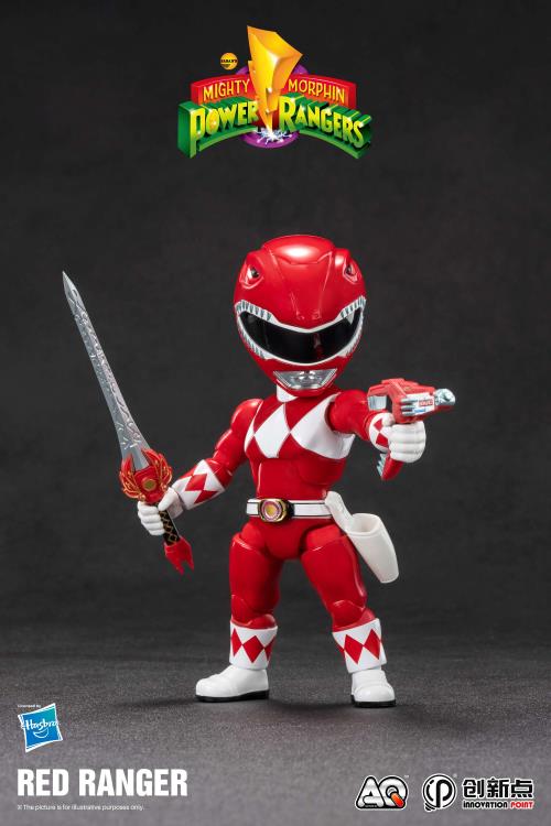 Mighty Morphin Power Rangers Action Q Red Ranger Figure Gallery Image 8