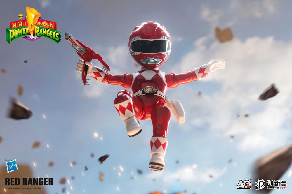 Mighty Morphin Power Rangers Action Q Red Ranger Figure Gallery Image 5