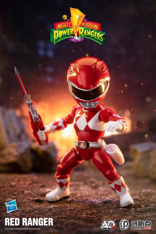 Mighty Morphin Power Rangers Action Q Red Ranger Figure Gallery Image 4