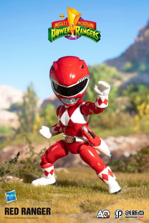 Mighty Morphin Power Rangers Action Q Red Ranger Figure Gallery Image 3