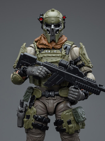 Military Figures Yearly Army Builder Figure 08 1/18 Scale Action