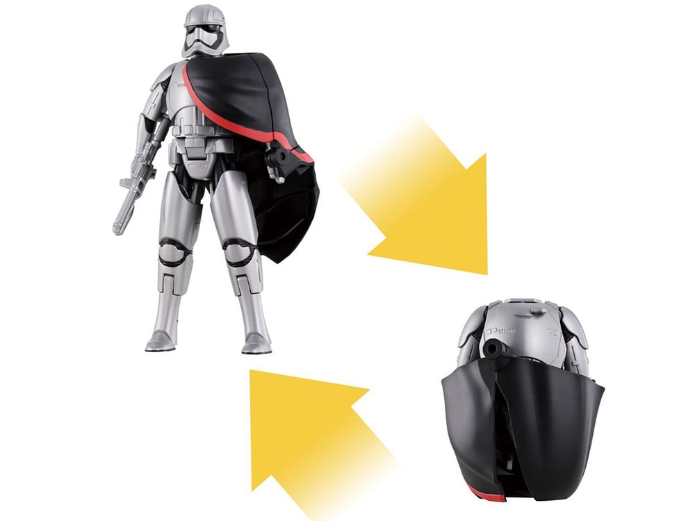 Star Wars Egg Force Captain Phasma (The Force Awakens) Figure Gallery Image 1