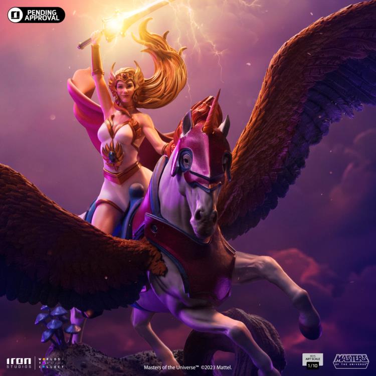 Masters of the Universe Battle Diorama Series She-Ra and Swift Wind 1/10 Art Scale Limited Edition Statue Gallery Image 15