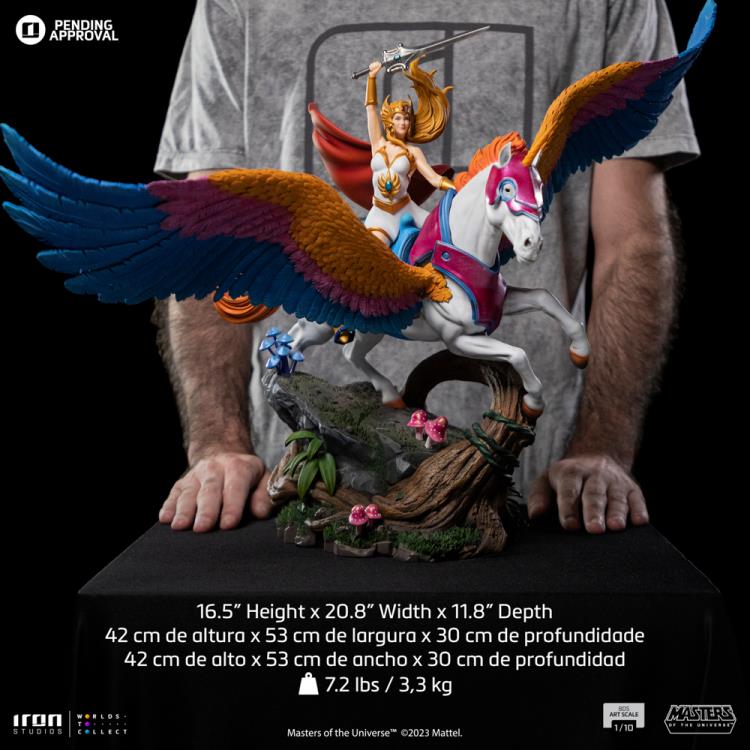 Masters of the Universe Battle Diorama Series She-Ra and Swift Wind 1/10 Art Scale Limited Edition Statue Gallery Image 16
