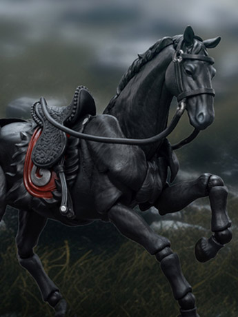Dark Source JiangHu War Horse (Black Ver.) 1/18 Scale Action Figure