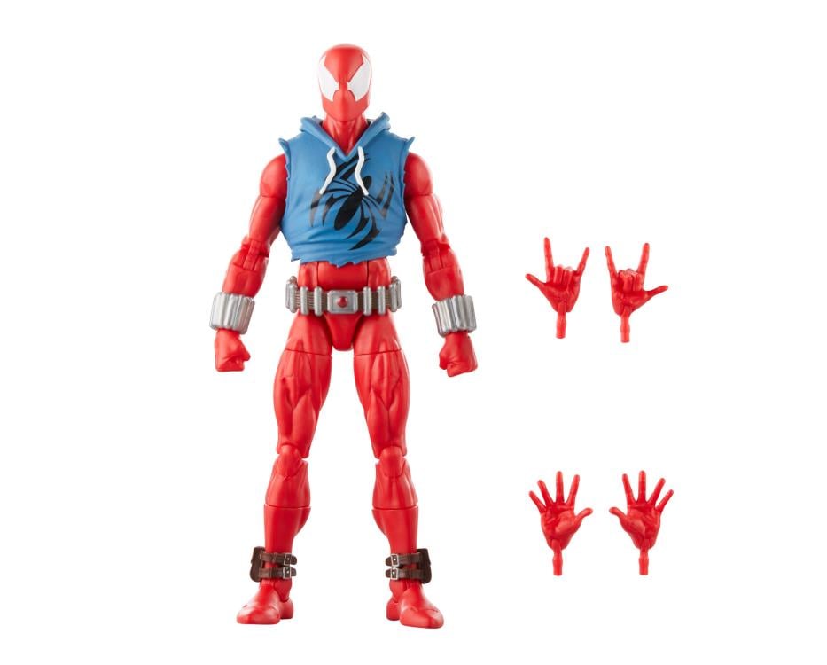 The Amazing Spider-Man Marvel Legends Retro Collection Scarlet Spider Action Figure Gallery Image 9