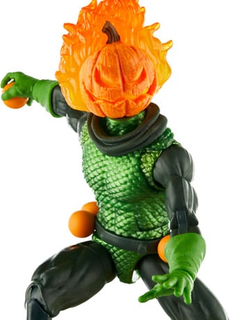 Spider-Man Marvel Legends Retro Collection Jack O'Lantern Action Figure Gallery Image 2