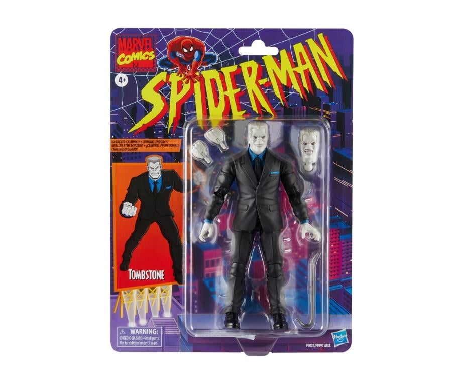 Spider-Man Marvel Legends Retro Collection Tombstone Action Figure Gallery Image 9