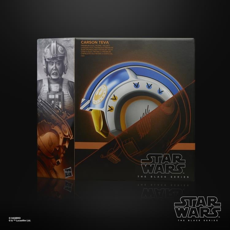 Star Wars: The Black Series Carson Teva 1:1 Scale Wearable Electronic Helmet Gallery Image 9