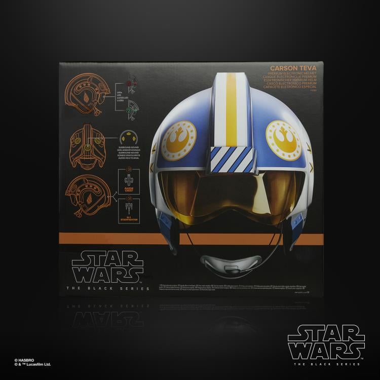 Star Wars: The Black Series Carson Teva 1:1 Scale Wearable Electronic Helmet Gallery Image 11