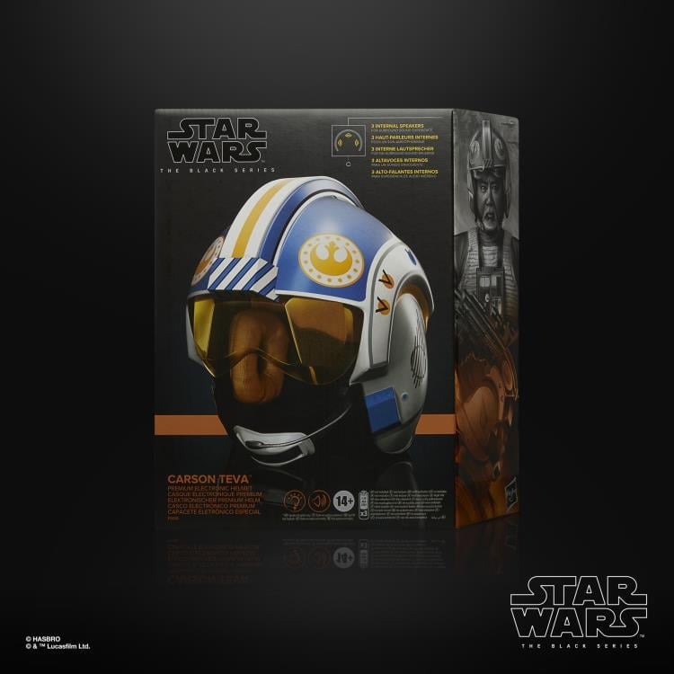 Star Wars: The Black Series Carson Teva 1:1 Scale Wearable Electronic Helmet Gallery Image 8
