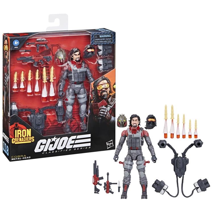 G.I. Joe Classified Series #118 Deluxe Iron Grenadier Metal-Head Gallery Image 13