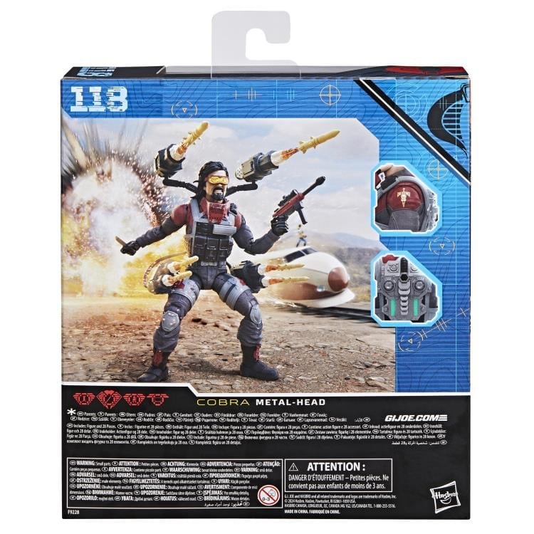 G.I. Joe Classified Series #118 Deluxe Iron Grenadier Metal-Head Gallery Image 15