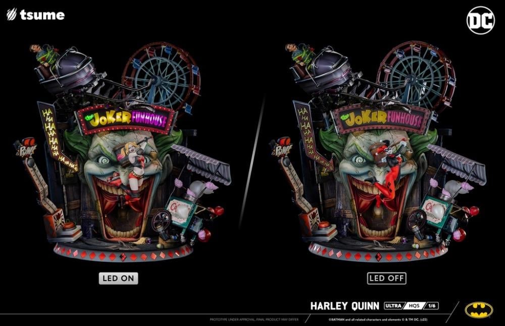 DC Comics Ultra HQS Harley Quinn (The Joker Funhouse) 1/6 Scale Limited Edition Statue Gallery Image 33