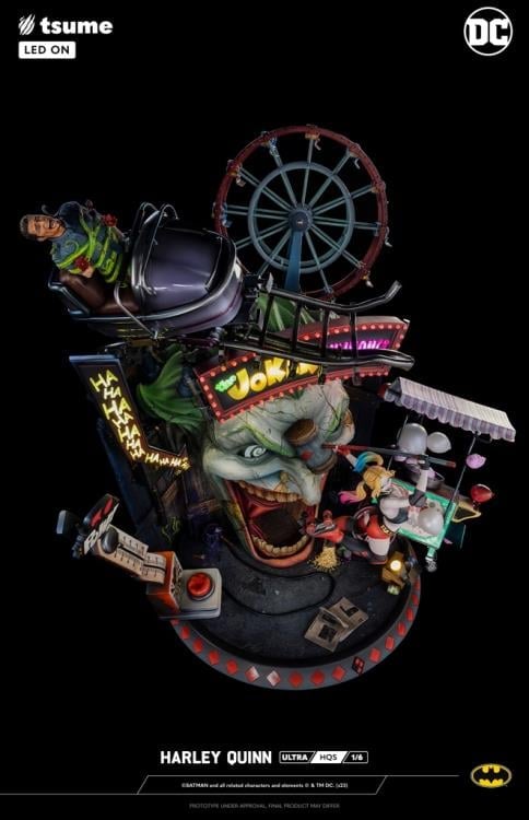 DC Comics Ultra HQS Harley Quinn (The Joker Funhouse) 1/6 Scale Limited Edition Statue Gallery Image 14