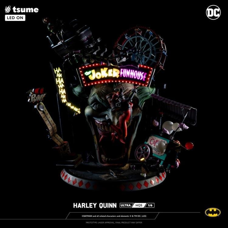 DC Comics Ultra HQS Harley Quinn (The Joker Funhouse) 1/6 Scale Limited Edition Statue Gallery Image 13