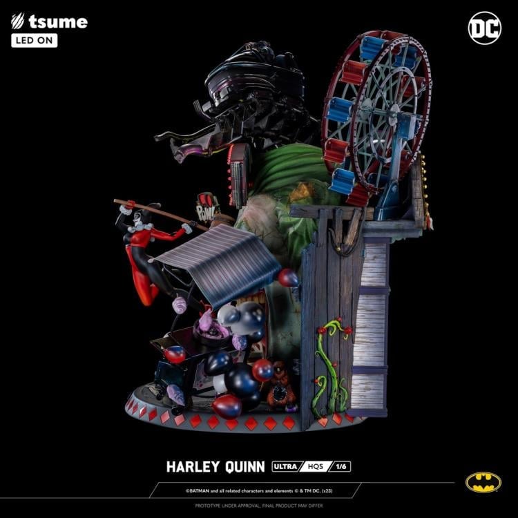 DC Comics Ultra HQS Harley Quinn (The Joker Funhouse) 1/6 Scale Limited Edition Statue Gallery Image 10
