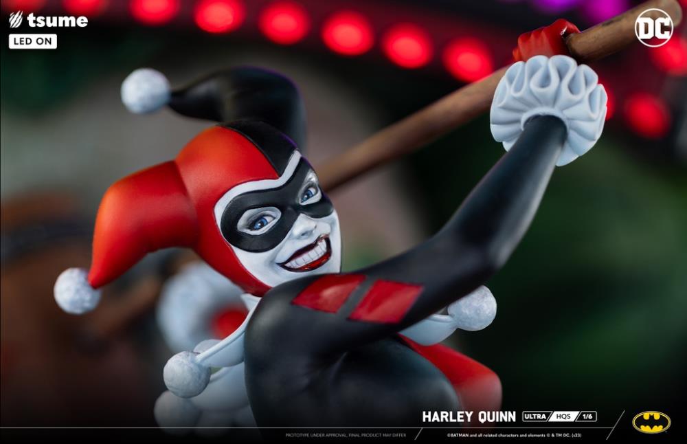 DC Comics Ultra HQS Harley Quinn (The Joker Funhouse) 1/6 Scale Limited Edition Statue Gallery Image 16