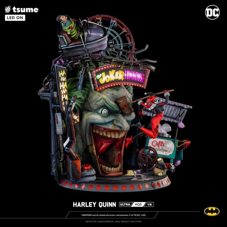 DC Comics Ultra HQS Harley Quinn (The Joker Funhouse) 1/6 Scale Limited Edition Statue Gallery Image 5