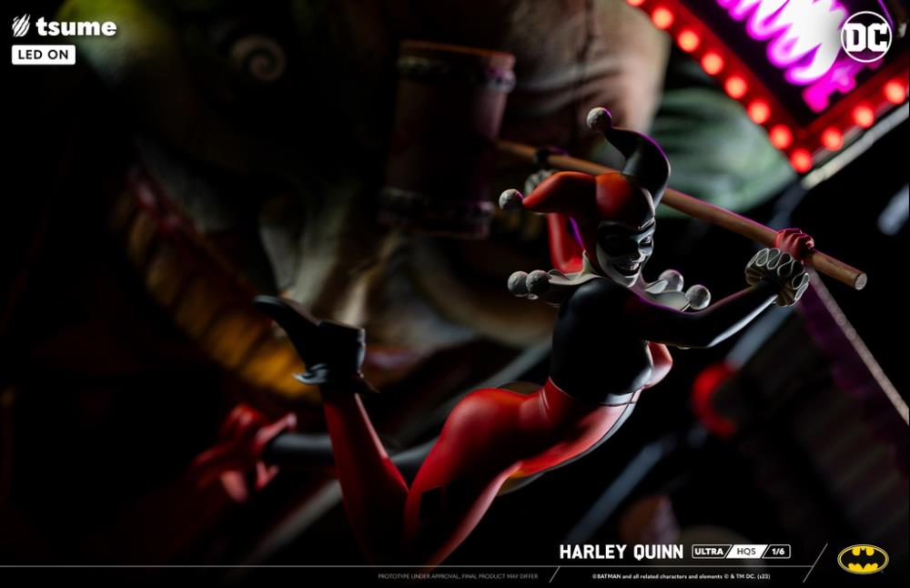 DC Comics Ultra HQS Harley Quinn (The Joker Funhouse) 1/6 Scale Limited Edition Statue Gallery Image 21