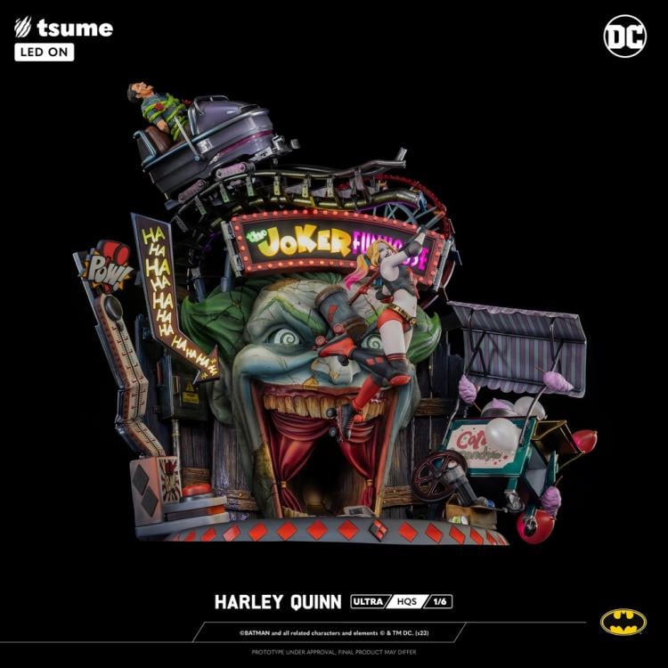 DC Comics Ultra HQS Harley Quinn (The Joker Funhouse) 1/6 Scale Limited Edition Statue Gallery Image 3