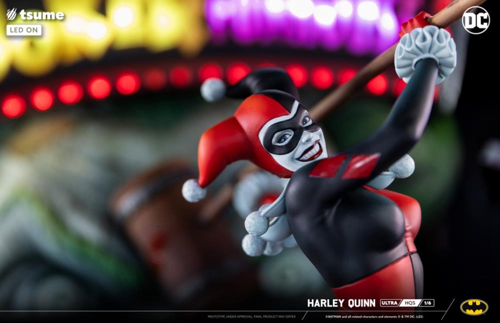 DC Comics Ultra HQS Harley Quinn (The Joker Funhouse) 1/6 Scale Limited Edition Statue Gallery Image 20