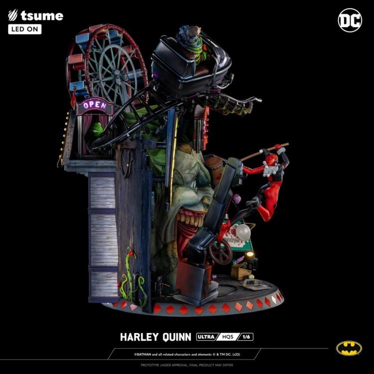 DC Comics Ultra HQS Harley Quinn (The Joker Funhouse) 1/6 Scale Limited Edition Statue Gallery Image 6