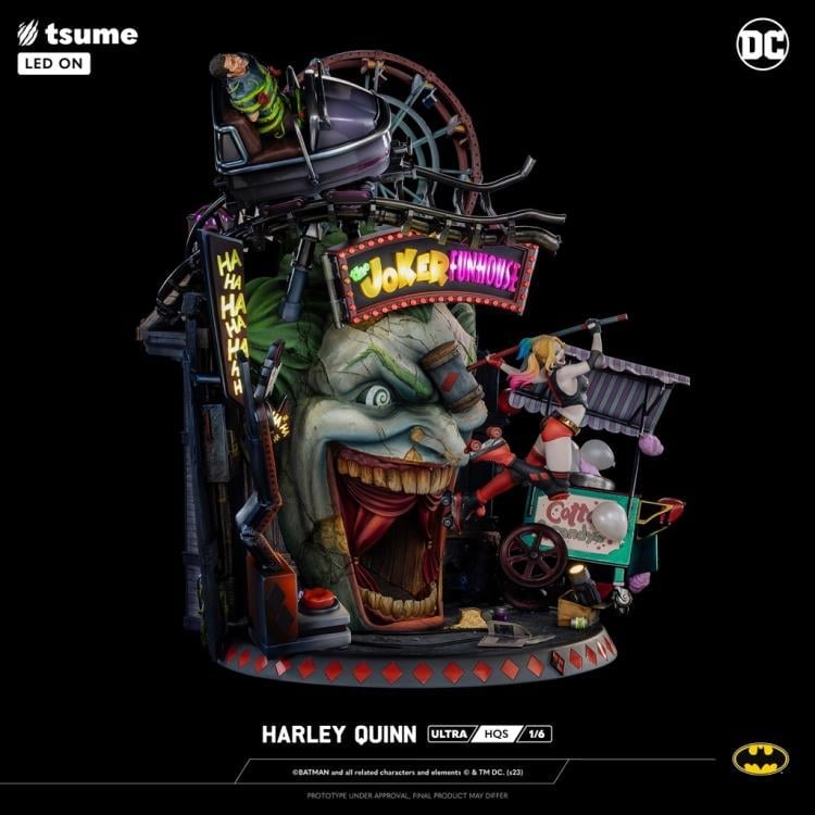 DC Comics Ultra HQS Harley Quinn (The Joker Funhouse) 1/6 Scale Limited Edition Statue Gallery Image 4