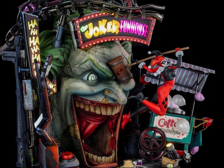 DC Comics Ultra HQS Harley Quinn (The Joker Funhouse) 1/6 Scale Limited Edition Statue Gallery Image 1