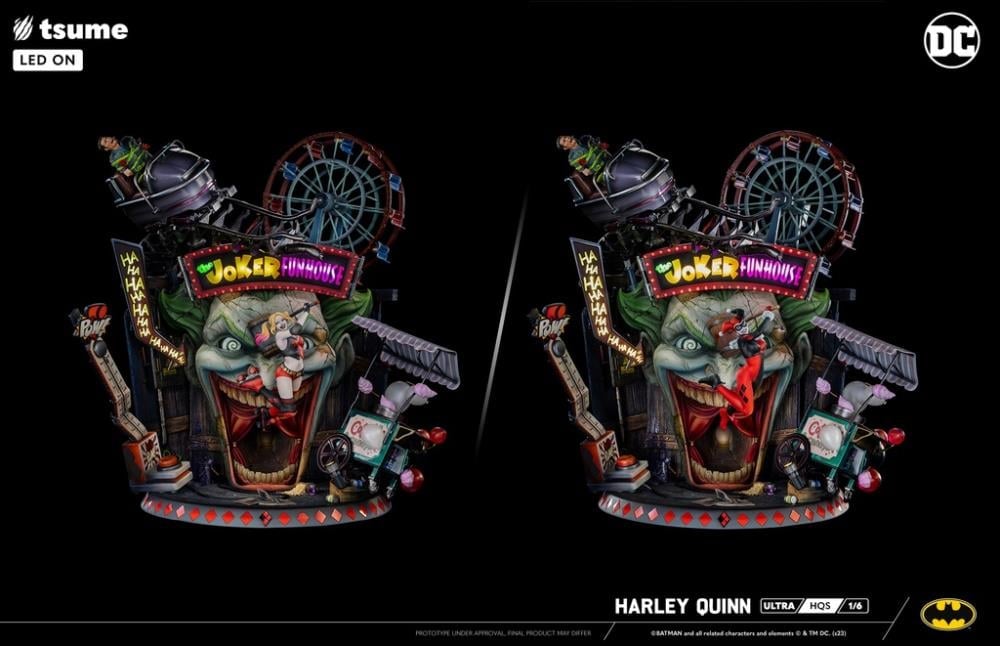 DC Comics Ultra HQS Harley Quinn (The Joker Funhouse) 1/6 Scale Limited Edition Statue Gallery Image 34