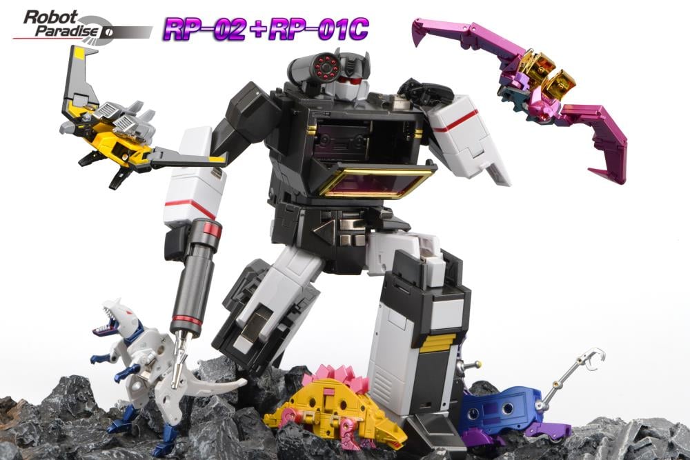 Robot Paradise RP-01C Set of 4 Tape Figures Gallery Image 10