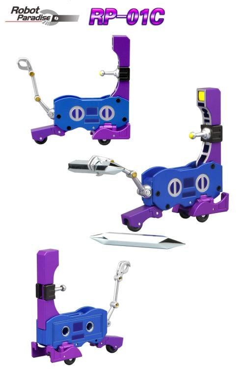 Robot Paradise RP-01C Set of 4 Tape Figures Gallery Image 5