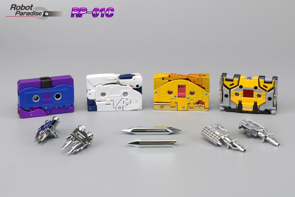 Robot Paradise RP-01C Set of 4 Tape Figures Gallery Image 9