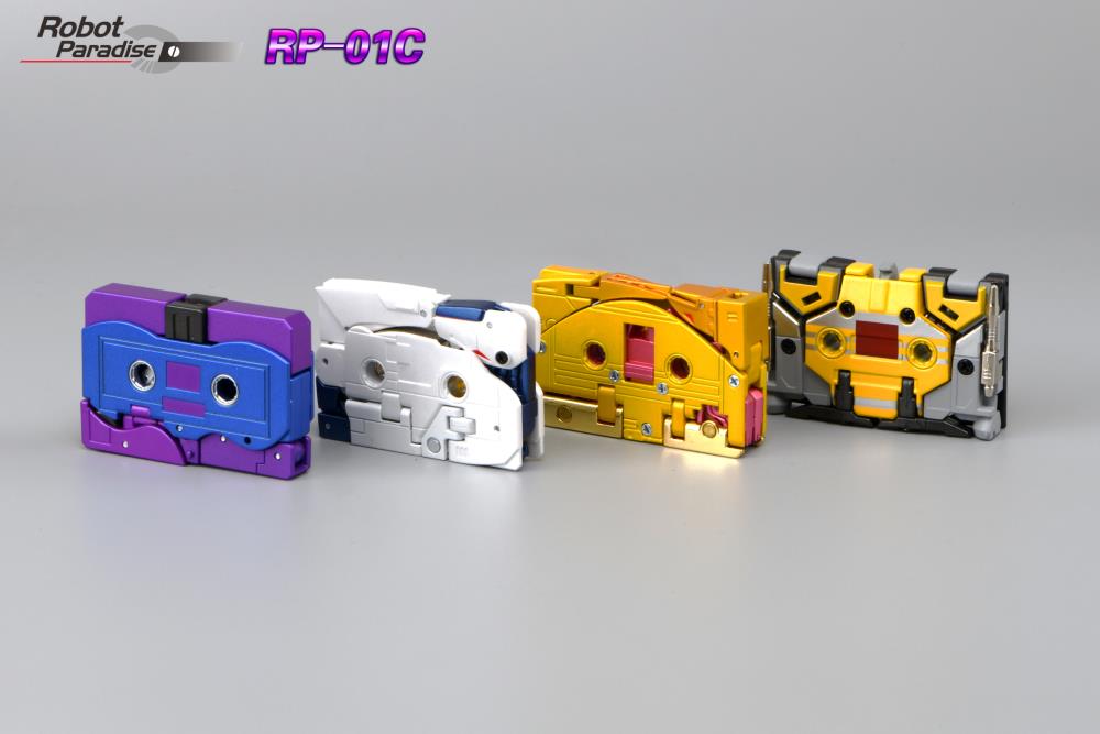 Robot Paradise RP-01C Set of 4 Tape Figures Gallery Image 8