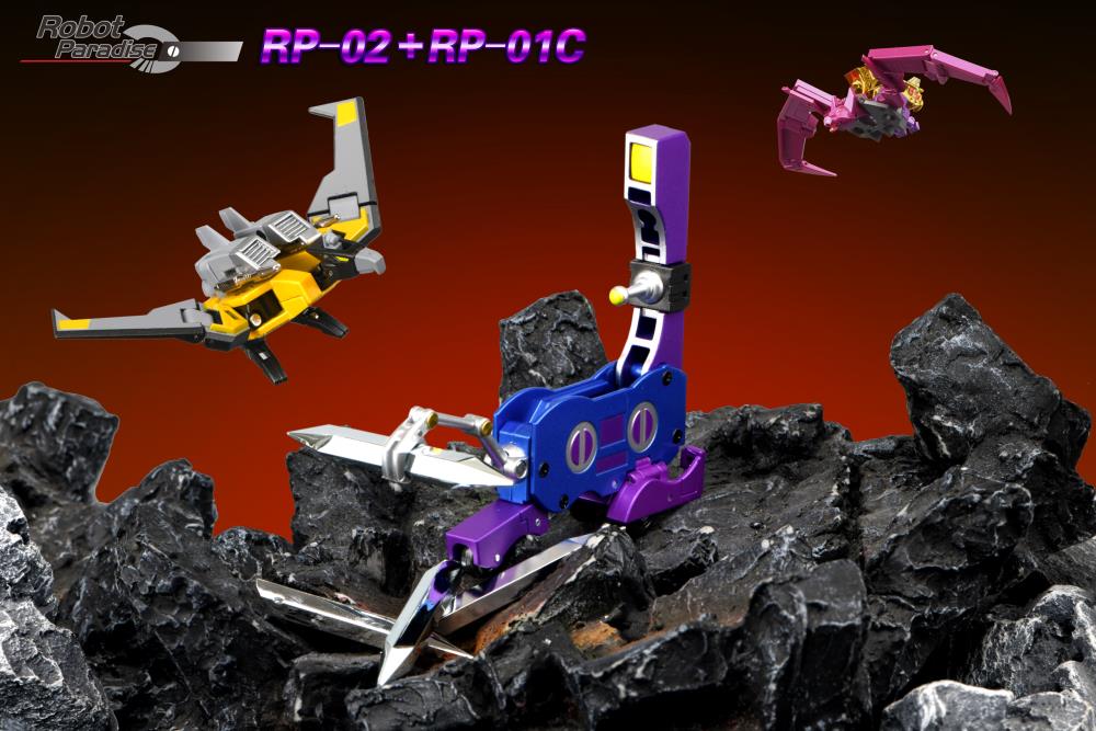 Robot Paradise RP-01C Set of 4 Tape Figures Gallery Image 3