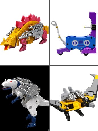 Robot Paradise RP-01C Set of 4 Tape Figures Gallery Image 2