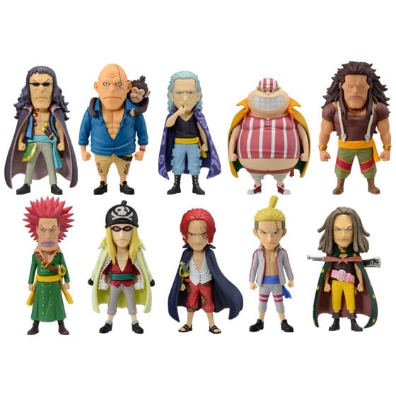 One Piece Film: Red World Collectable Figure Red Hair Pirates