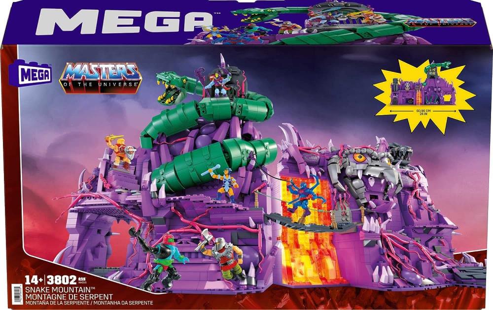Masters of the Universe Mega Construx Snake Mountain Playset Gallery Image 7