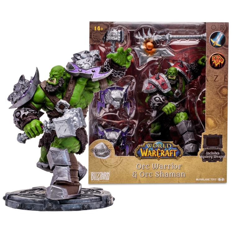 World of Warcraft Orc Warrior/Shaman (Common) 1/12 Scale Figure Gallery Image 11
