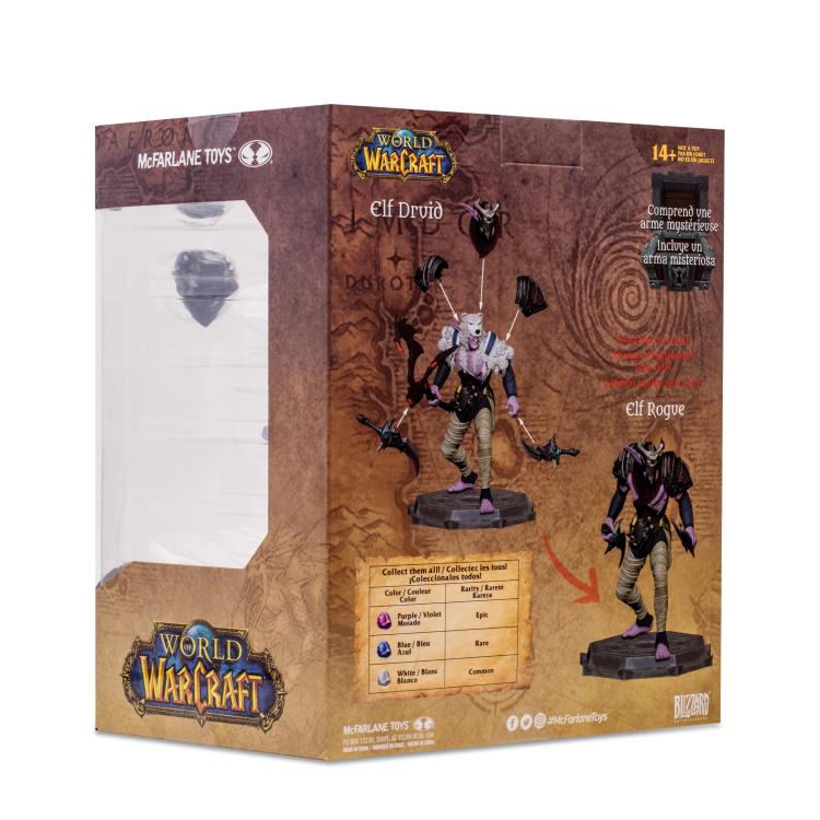 World of Warcraft Elf Druid/Rogue (Common) 1/12 Scale Figure Gallery Image 14