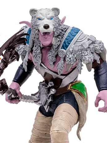 World of Warcraft Elf Druid/Rogue (Common) 1/12 Scale Figure Gallery Image 2