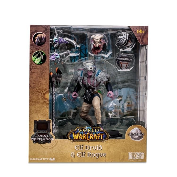 World of Warcraft Elf Druid/Rogue (Common) 1/12 Scale Figure Gallery Image 12