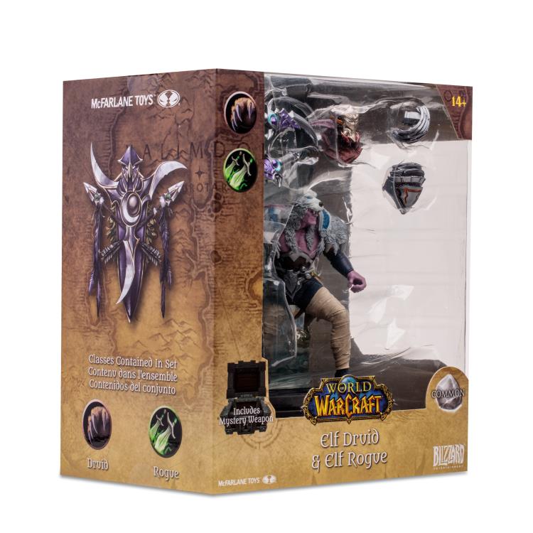 World of Warcraft Elf Druid/Rogue (Common) 1/12 Scale Figure Gallery Image 13