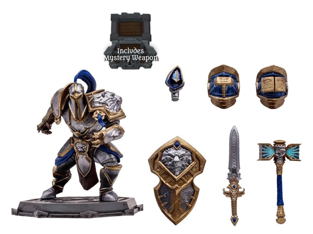 World of Warcraft Human Paladin/Warrior (Common) 1/12 Scale Figure Gallery Image 9
