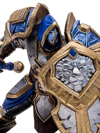 World of Warcraft Human Paladin/Warrior (Common) 1/12 Scale Figure Gallery Image 2